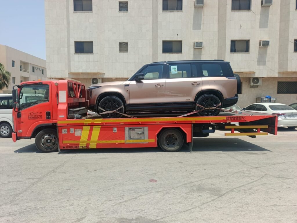 Safe Hydraulic Flatbed Vehicle Transport Riyadh