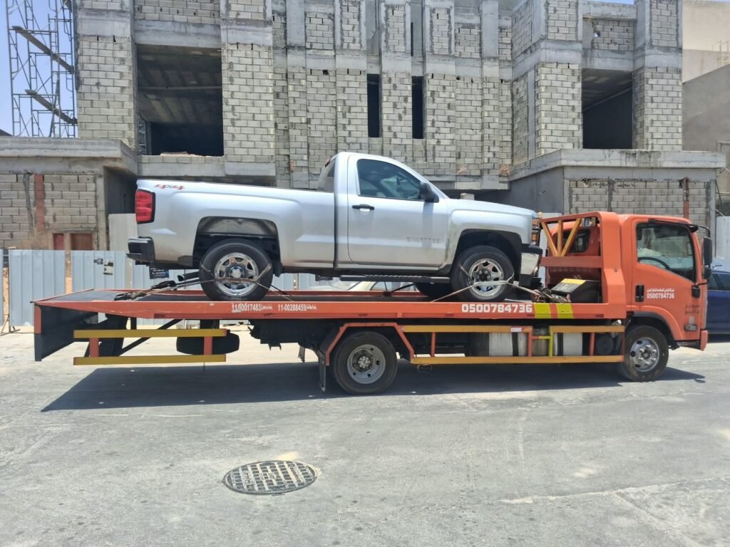 Riyadh to Abha car towing